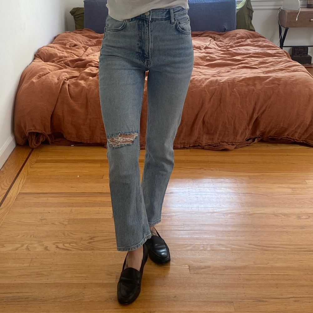 Reformation Liza High Rise Straight Jean